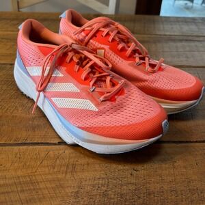 Adidas Adizero SL Womens Coral Fusion Low Top Running Shoes Sneakers Size 9.5